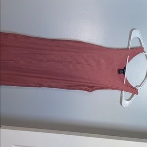 Light pink tight dress